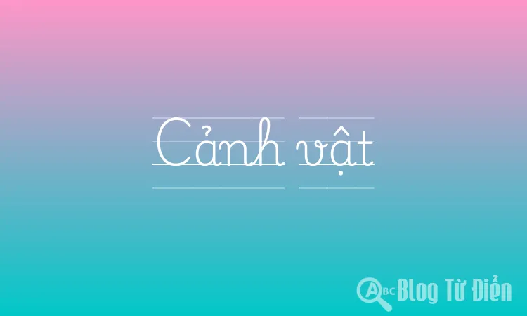 Cảnh Vật Là Gì? Gallery 1