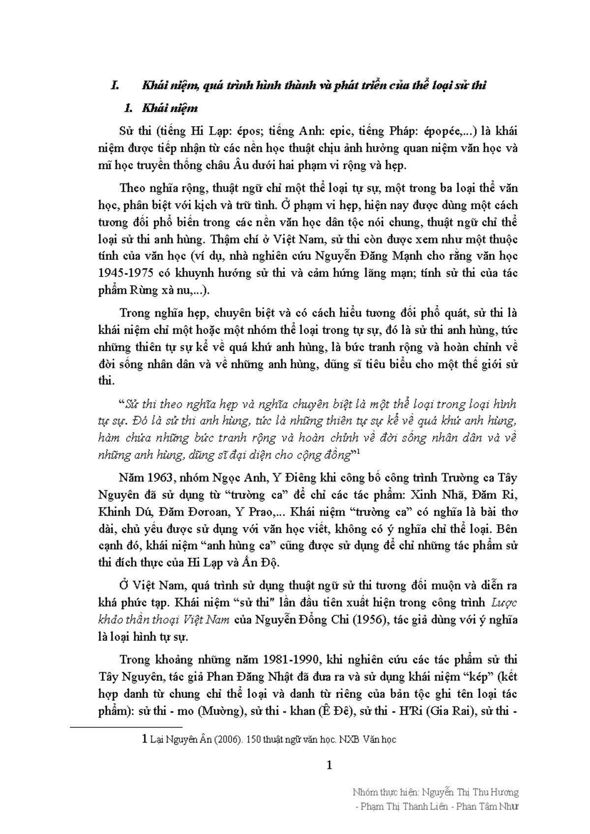 Phân loại Sử thi Gallery 1
