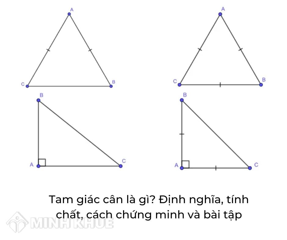 Tam giác cân là tam giác như thế nào? Gallery 2