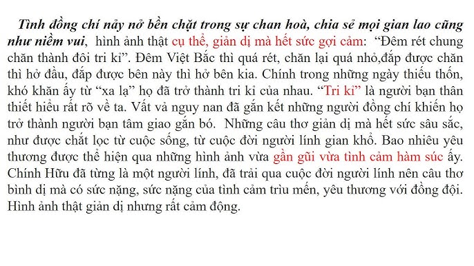 Phân tích 7 câu thơ đầu Đồng chí