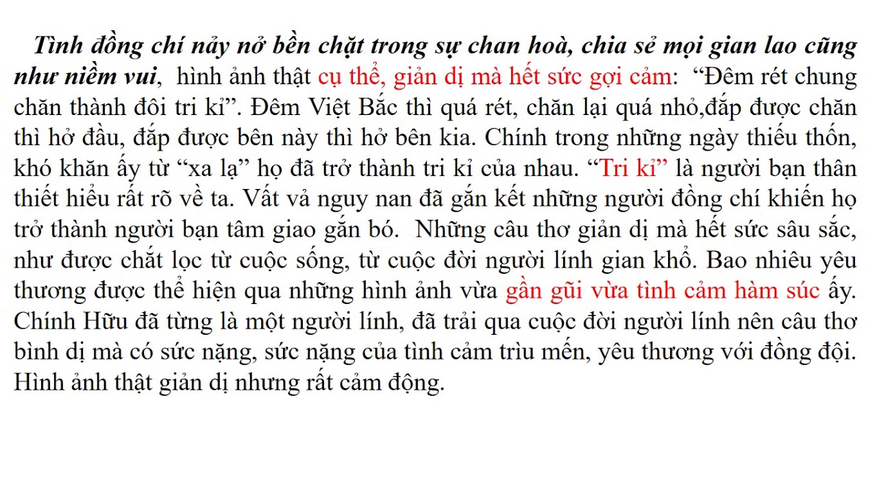 Phân tích 7 câu đầu bài thơ Đồng chí