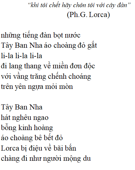 Phân tích bài thơ Đàn Ghita của Lorca Gallery 1