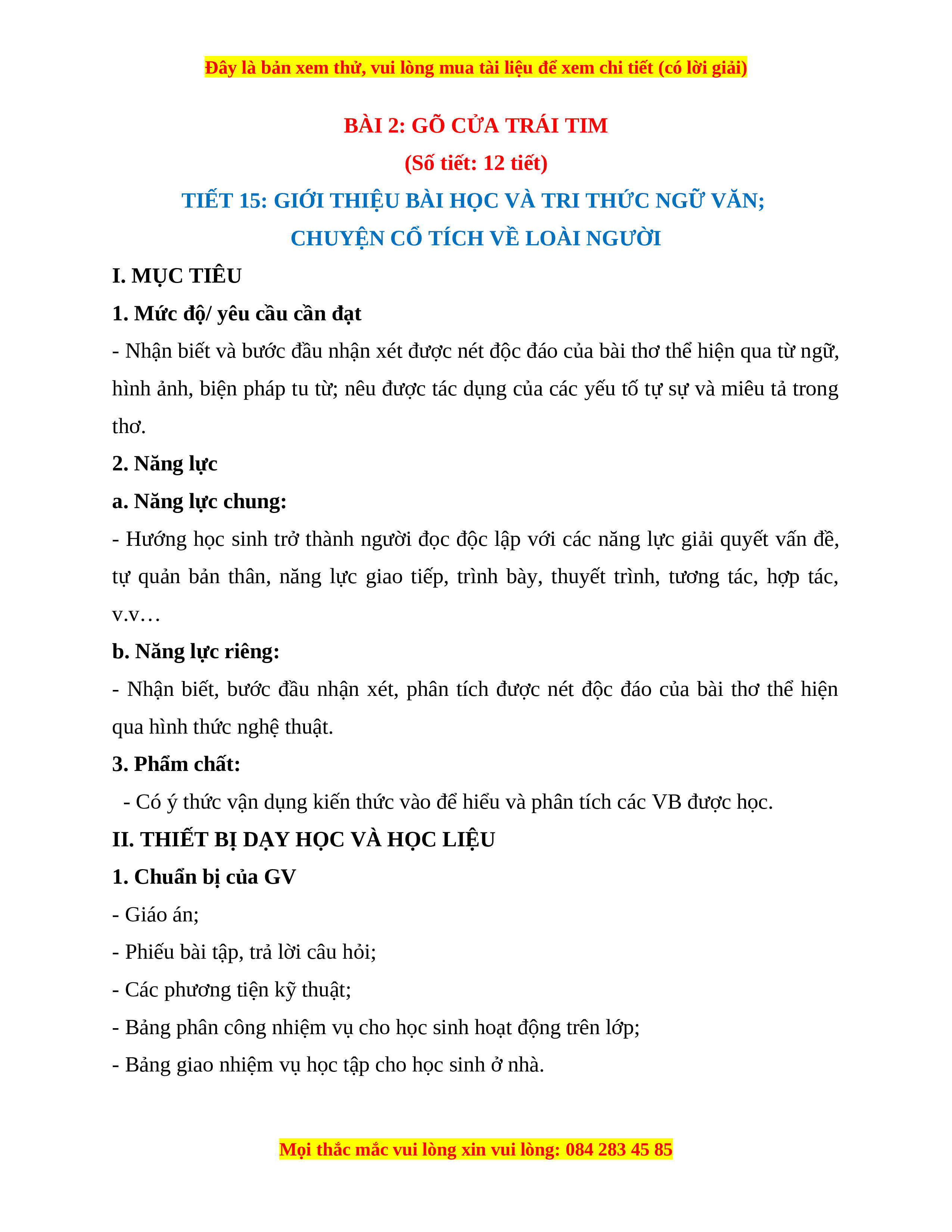 Ngữ Văn 6 Bài 2: Gõ Cửa Trái Tim - Tóm tắt, Phân tích & Dàn Ý Gallery 2