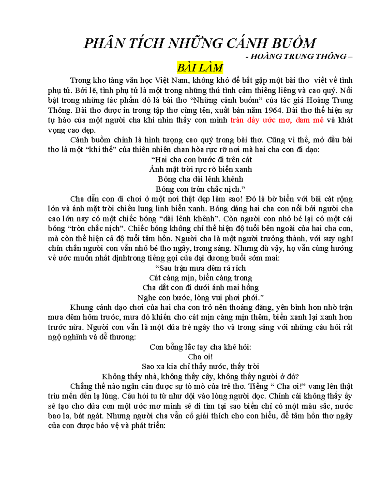 Soạn Văn Những Cánh Buồm Gallery 2