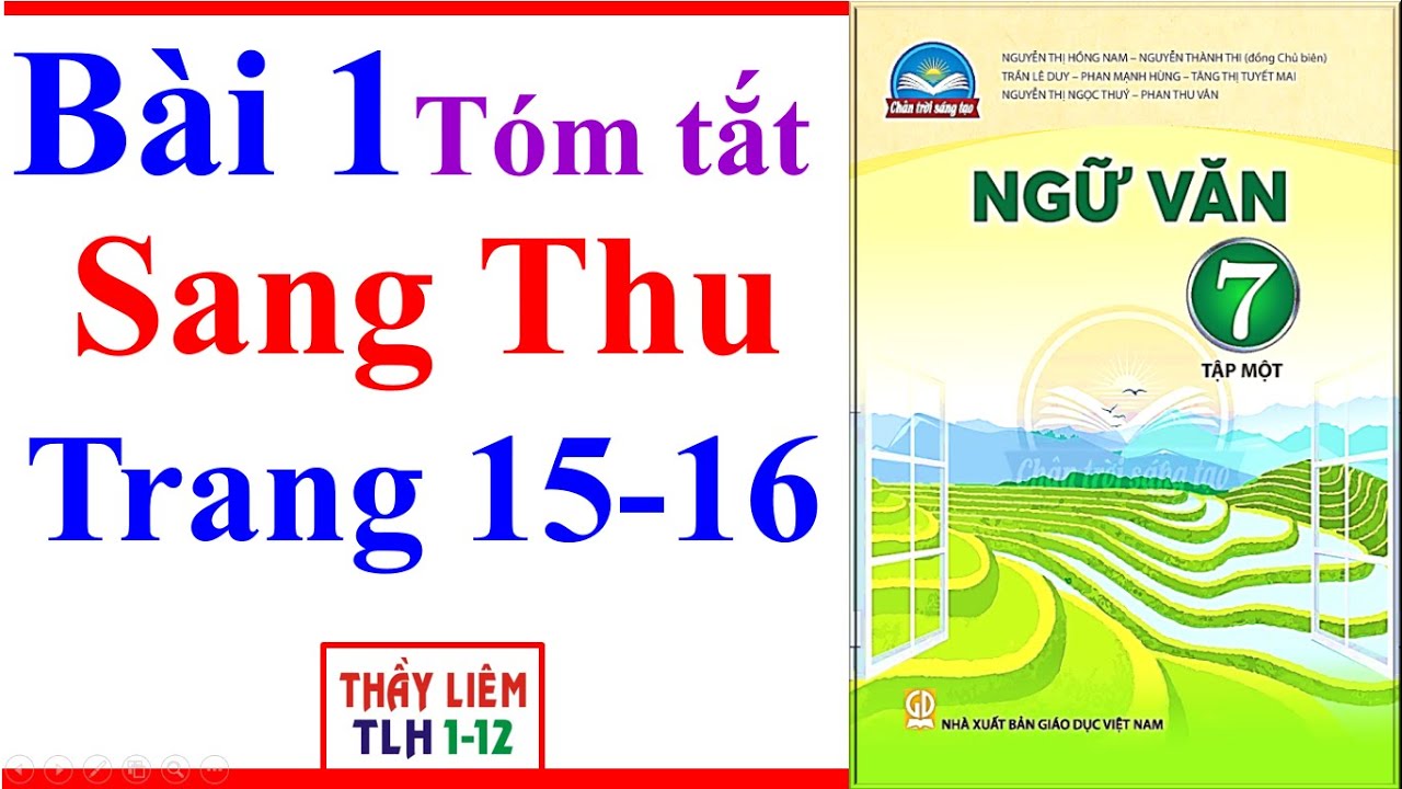 Ngữ Văn 7 Chân Trời Sáng Tạo: Bài Học Sang Thu Gallery 1