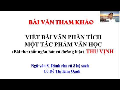 Phân tích bài thơ Thu vịnh lớp 8 Gallery 1