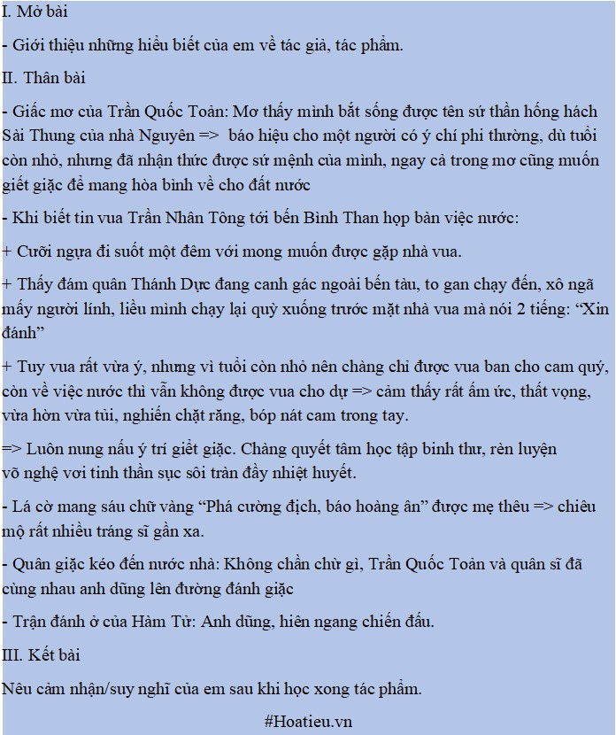 Soạn Văn Lớp 8 Bài Lá Cờ Thêu Sáu Chữ Vàng Gallery 2