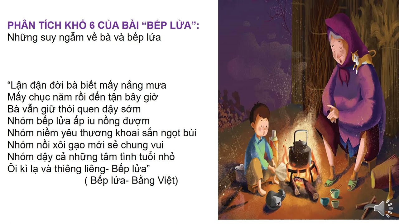 Phân tích Bếp lửa khổ 6
