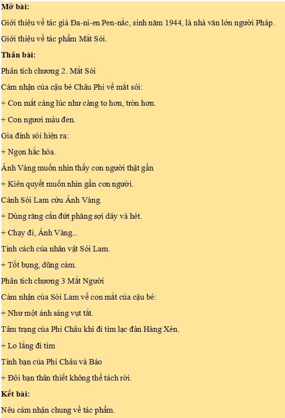 Soạn Văn Mắt Sói Chi Tiết Và Đầy Đủ Nhất Gallery 2