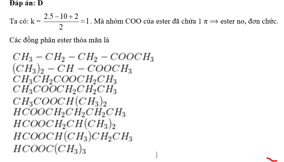 Số este có công thức C5H10O2 Gallery 1