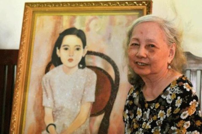 Bức tranh Em Thúy được vẽ bằng chất liệu gì? Gallery 1