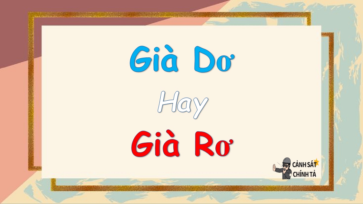 Già Dơ Hay Già Rơ? Gallery 1