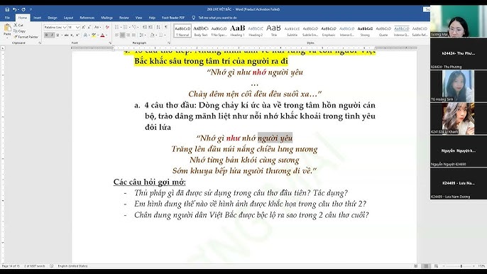 Phân tích đoạn thơ "Nhớ gì như nhớ người yêu"