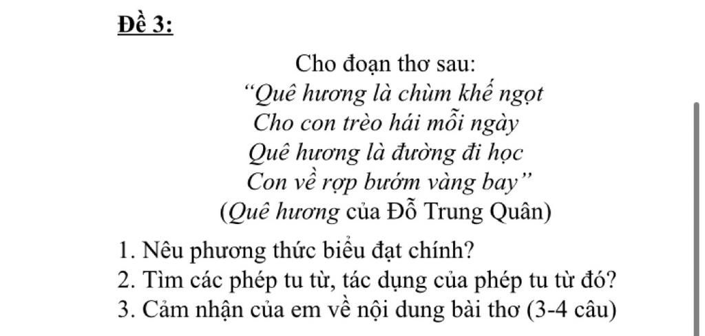 Quê Hương Là Chùm Khế Ngọt Thơ Gallery 1