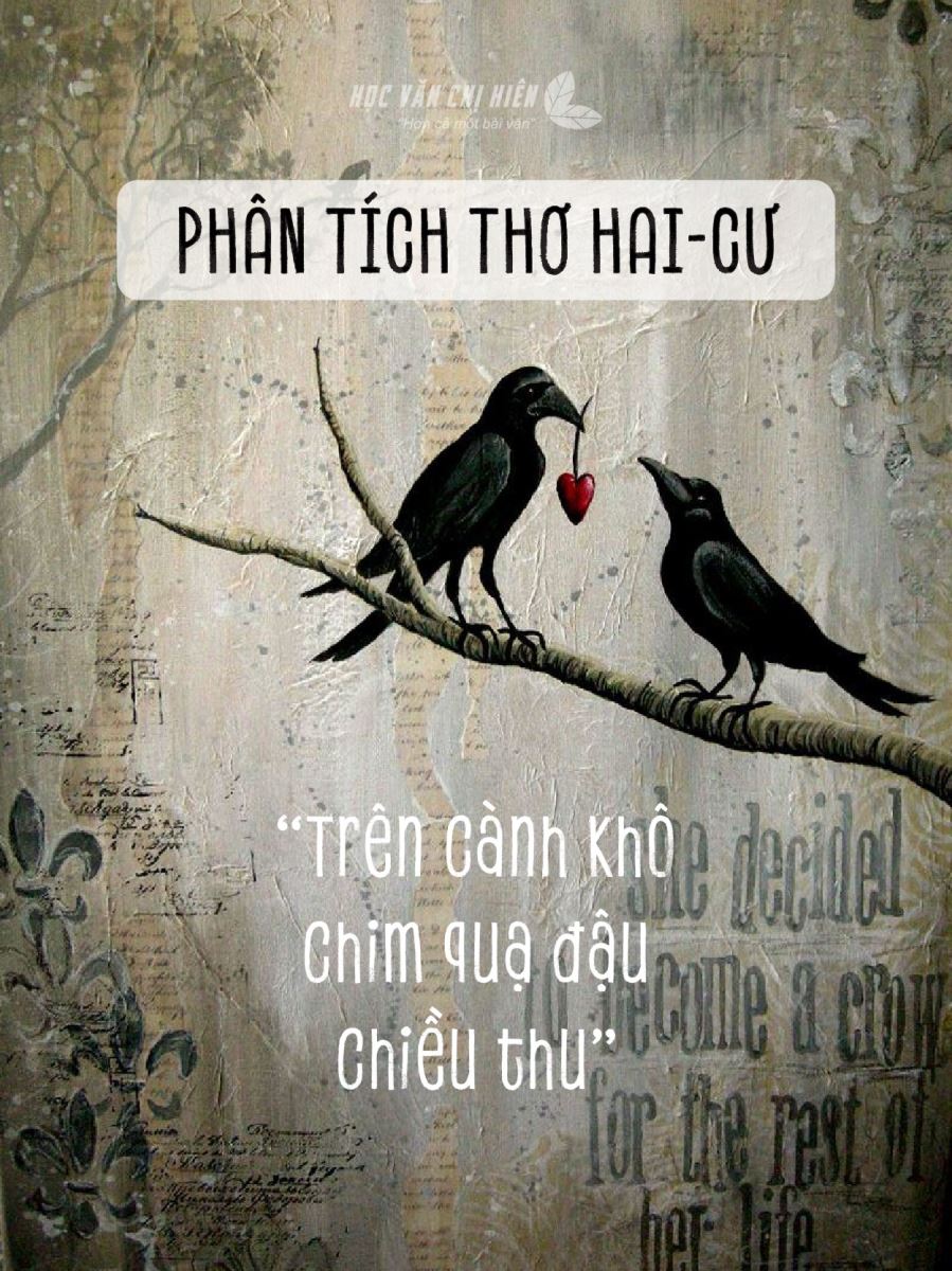 Trên cành khô cánh quạ đậu chiều thu Gallery 1