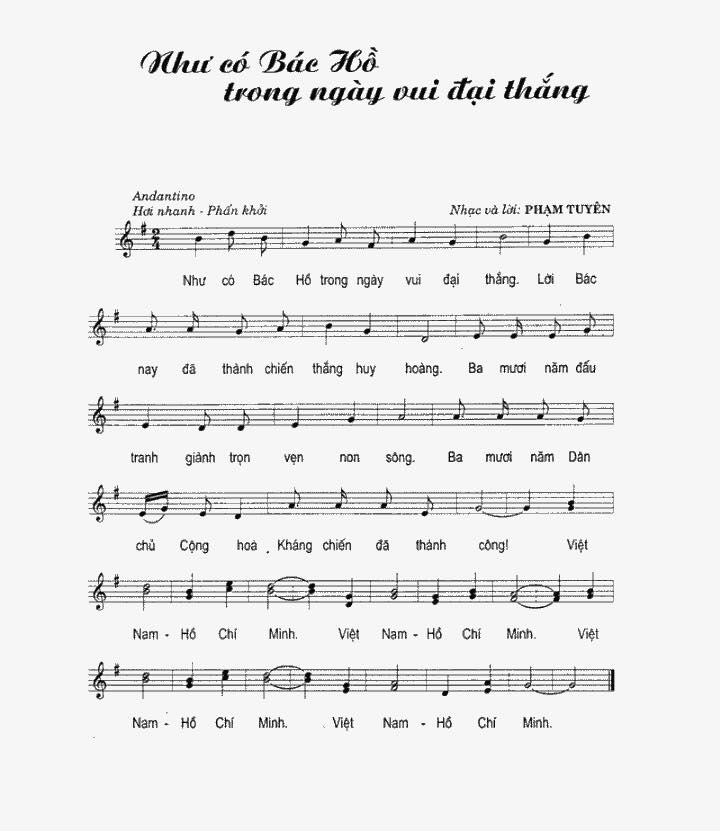 Lời Bài Hát Như Có Bác Hồ Gallery 2