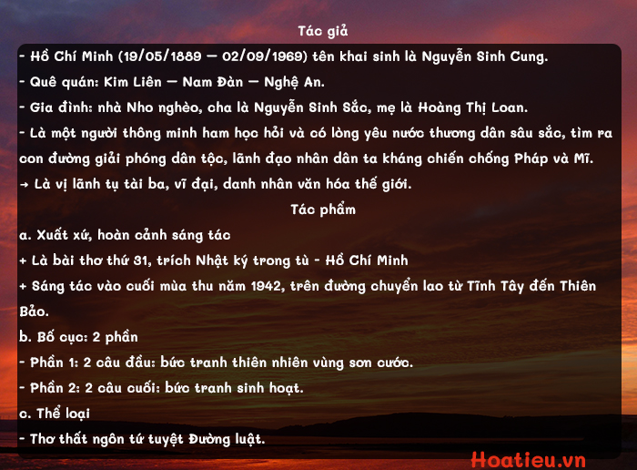 Bài Thơ Chiều Tối Lớp 11: Tổng Hợp và Phân Tích Gallery 2