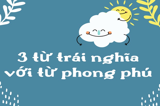 Trái nghĩa với từ phong phú là gì? Gallery 1