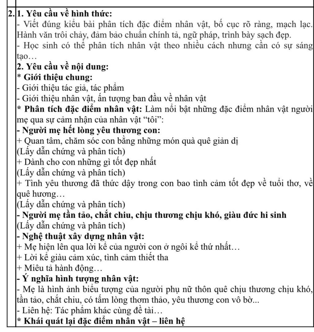 Soạn bài Mẹ lớp 7 chi tiết và đầy đủ nhất Gallery 2