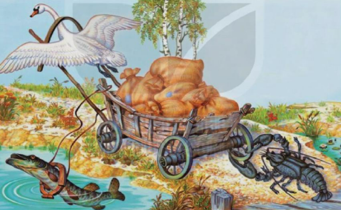 Soạn bài Thiên nga, cá măng và tôm hùm Gallery 2