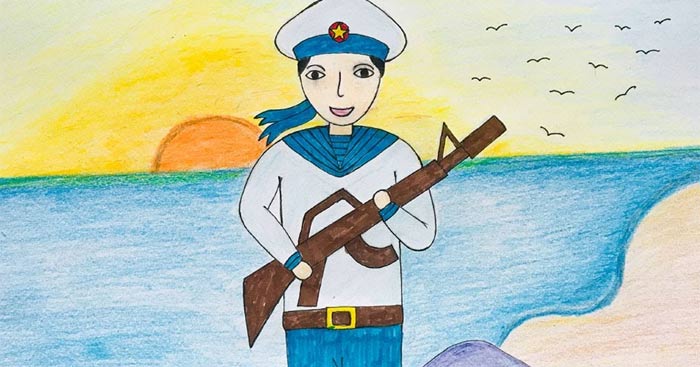 Soạn bài Lính đảo hát tình ca trên đảo Gallery 2