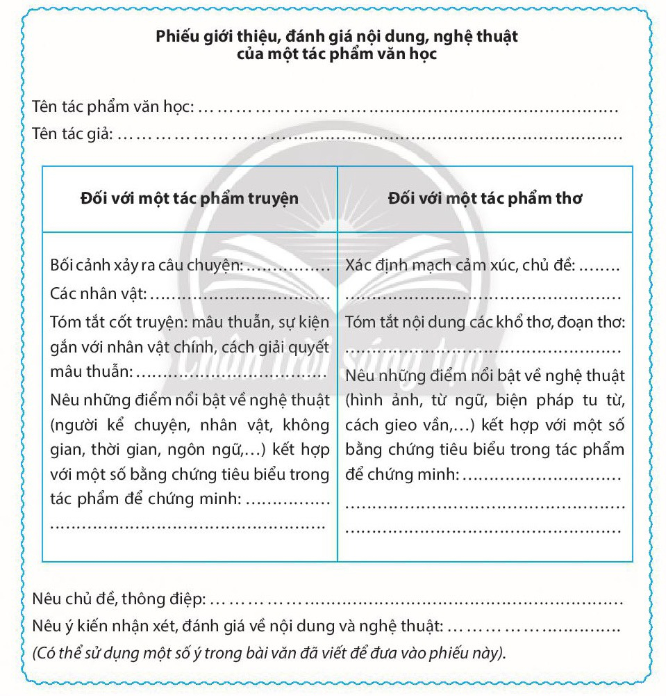Phiếu Giới Thiệu Tranh "Đêm Trăng" của Nguyễn Phan Chánh Gallery 2