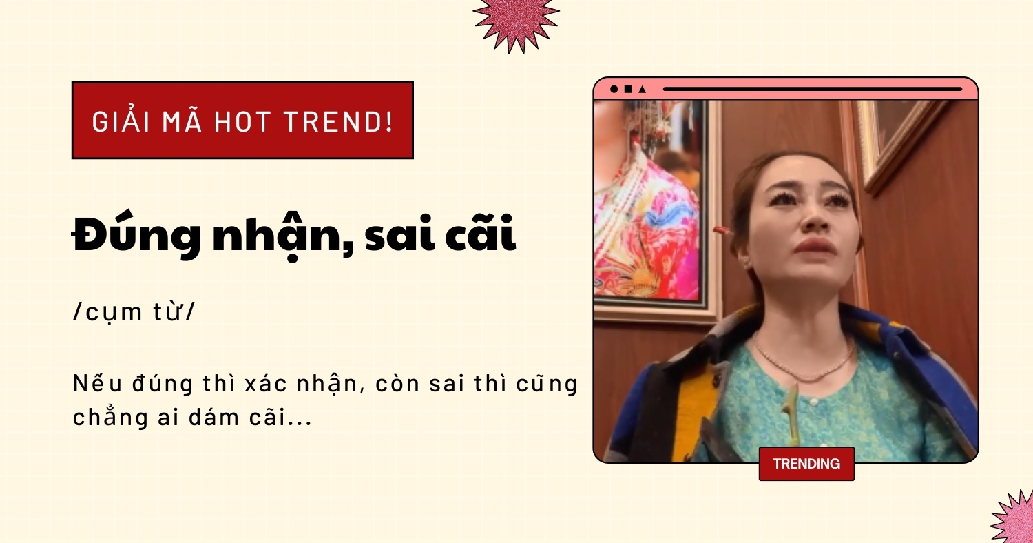 Meme "Đúng Nhận Sai Cãi": Giải Mã Hiện Tượng Trên Mạng Xã Hội Gallery 2