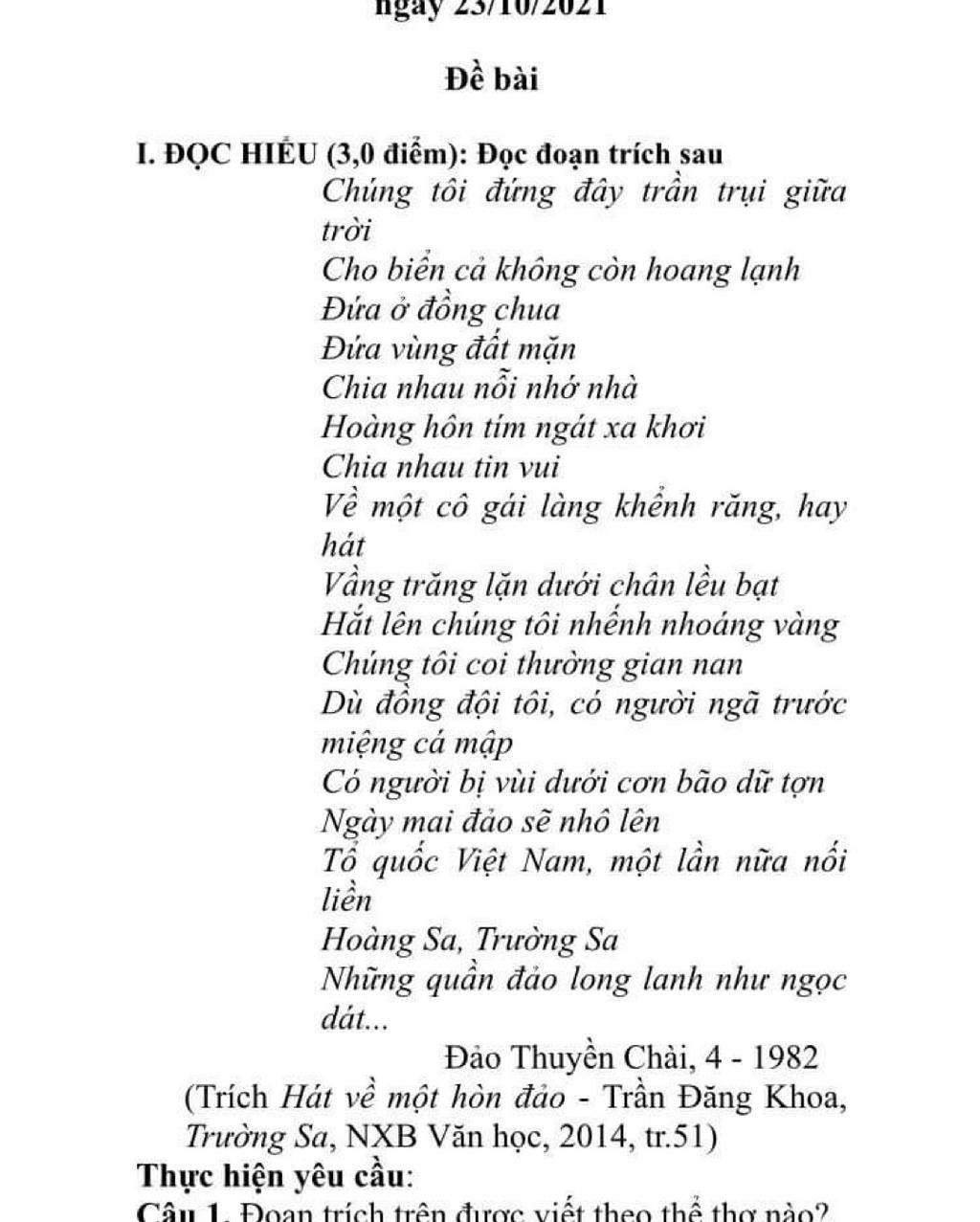Chúng Tôi Đứng Đây Trần Trụi Giữa Trời Gallery 1