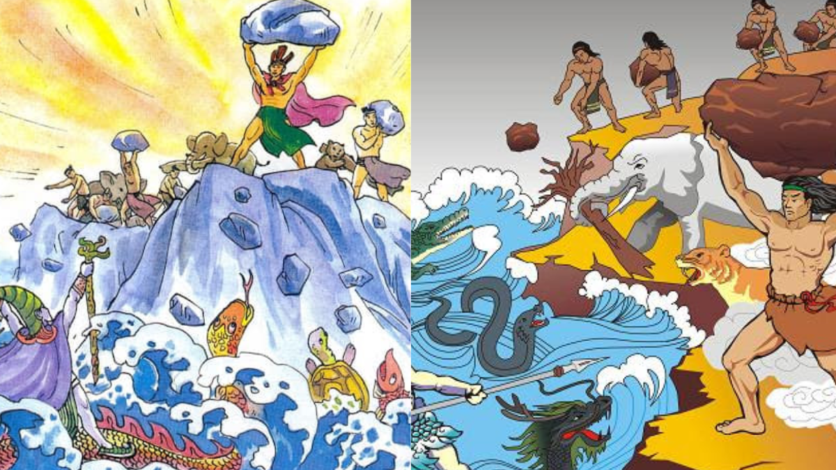 Truyện Sơn Tinh Thủy Tinh: Cuộc Chiến Giữa Thần Núi và Thần Nước Gallery 2