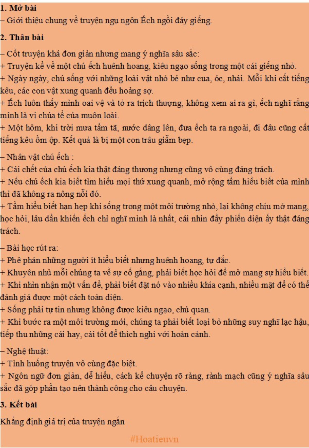 Ếch Ngồi Đáy Giếng Ngữ Văn 7: Phân tích chi tiết và bài học sâu sắc Gallery 2