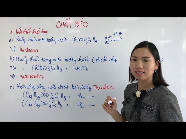 Tính chất hóa học của chất béo Gallery 2