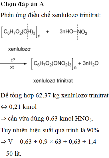 Xenlulozơ + Axit Nitric: Phản ứng và Ứng dụng Gallery 1