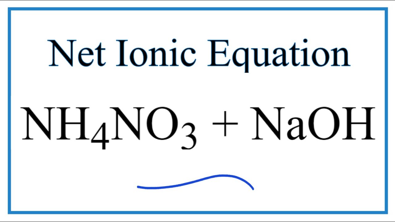 Ammonium Nitrate và Sodium Hydroxide Gallery 2