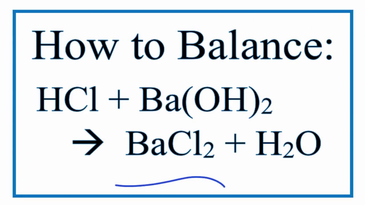 Ba(OH)2 + HCl có kết tủa không? Gallery 1