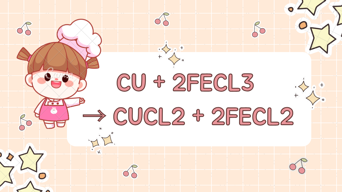 Cu Tác Dụng Với FeCl3 Gallery 1