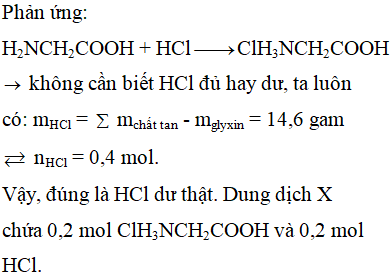 Glyxin Tác Dụng Với HCL Gallery 1