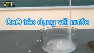 Vôi sống + nước: Phản ứng hóa học và ứng dụng Gallery 1