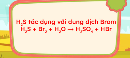 H2S + Br2 + H2O: Hiện tượng và Giải thích Gallery 1