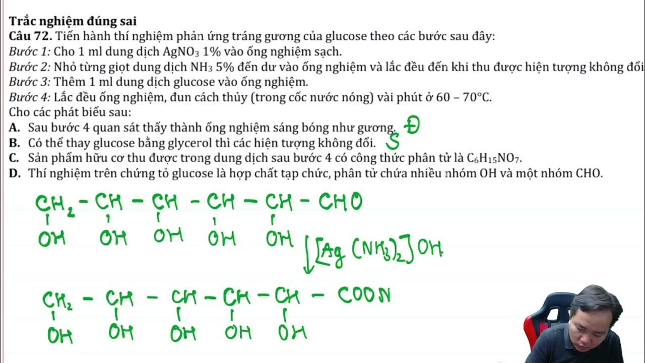 Hiện tượng Glucozo + AgNO3/NH3 Gallery 1