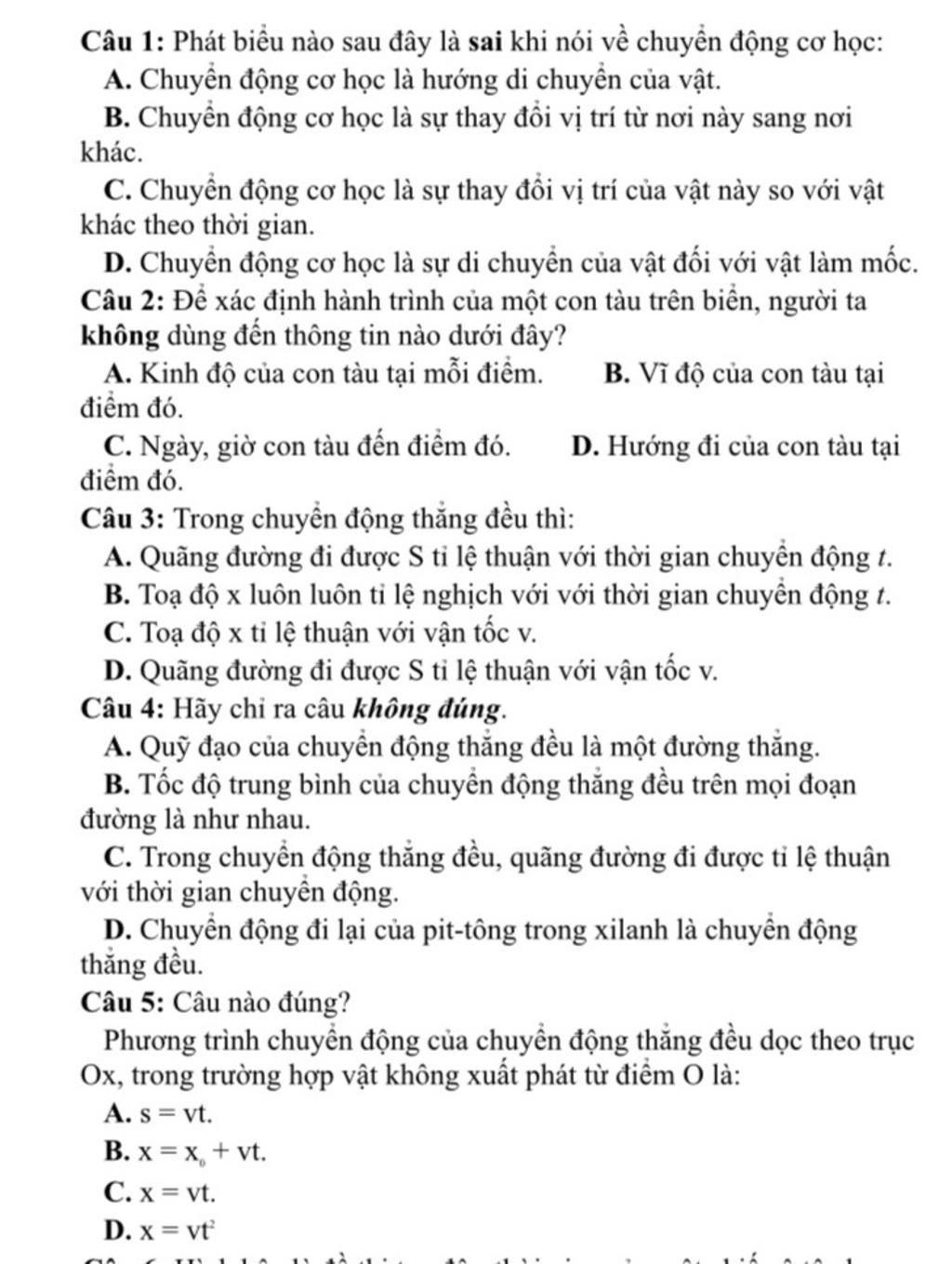 Phát biểu nào sau đây là sai khi nói về dao động cơ học?