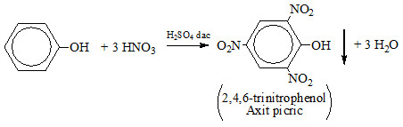 Phenol ra Axit Picric
