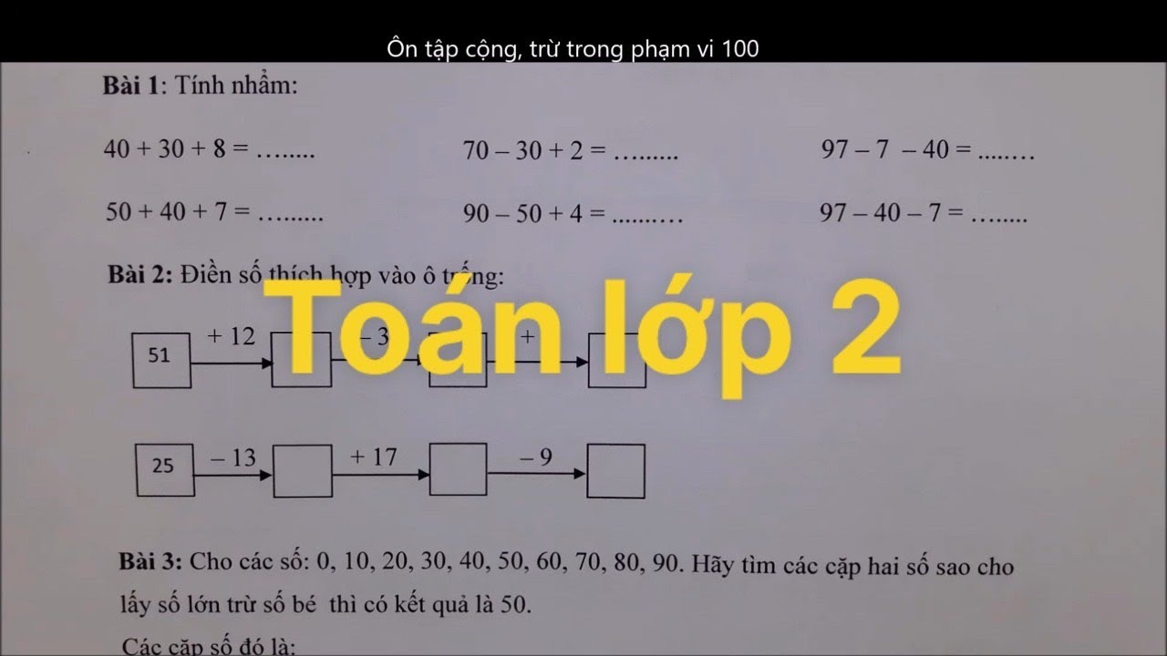 Toán Nâng Cao Lớp 2 Kỳ 1: Bí quyết chinh phục những bài toán khó Gallery 1