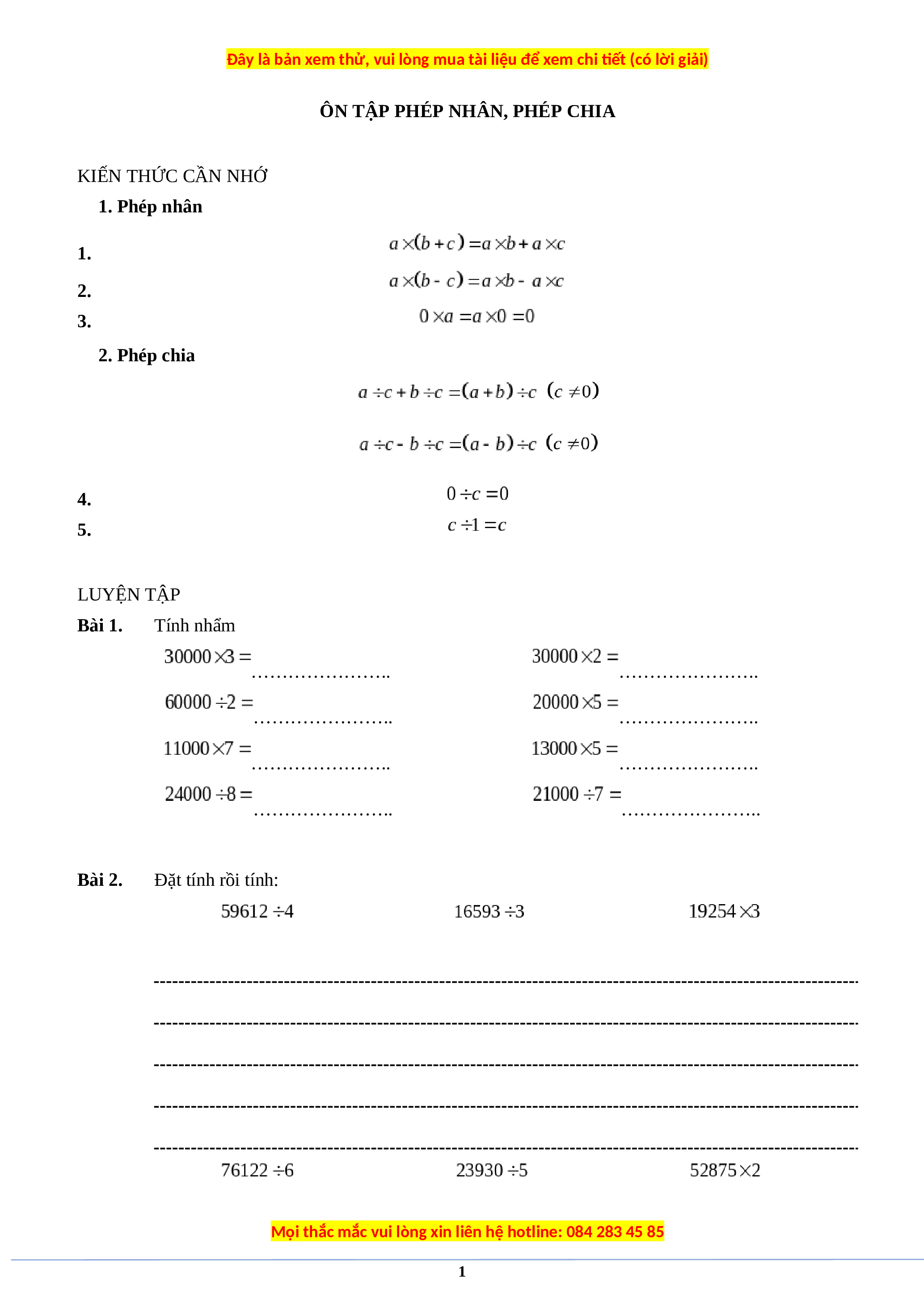 Hướng dẫn giải các dạng toán lớp 3 Gallery 2