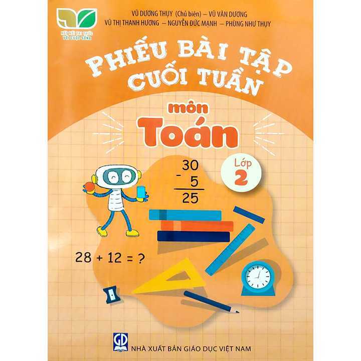 Phiếu Bài Tập Toán Lớp 2 Kết Nối Tri Thức