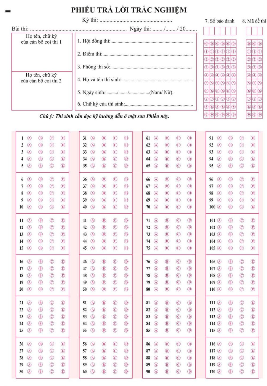 50-Question English Quiz with Answer Key