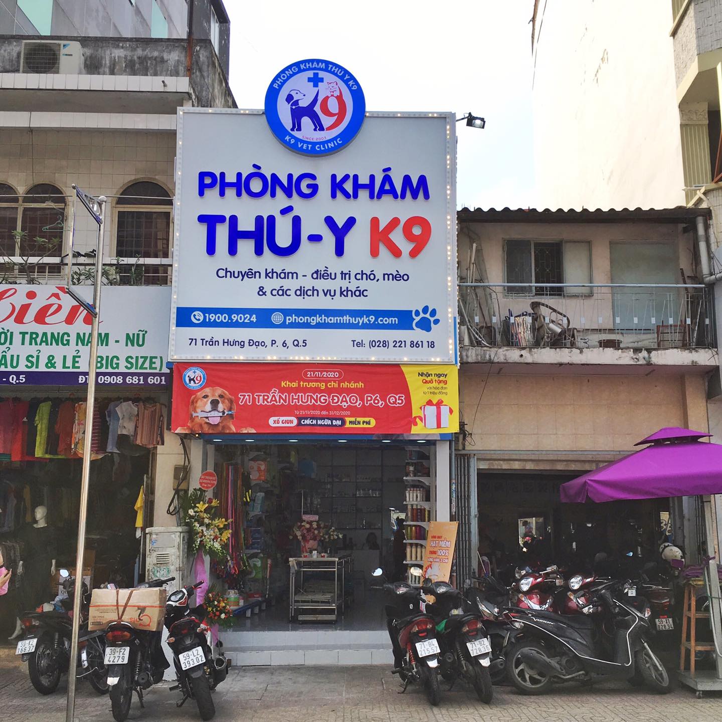 Phòng Khám Thú Y K9 - Chăm sóc sức khỏe toàn diện cho thú cưng của bạn