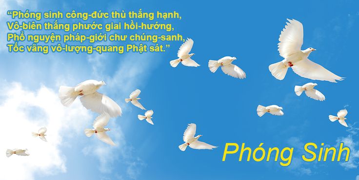 Phóng Sinh Công Đức Thù Thắng Hạnh