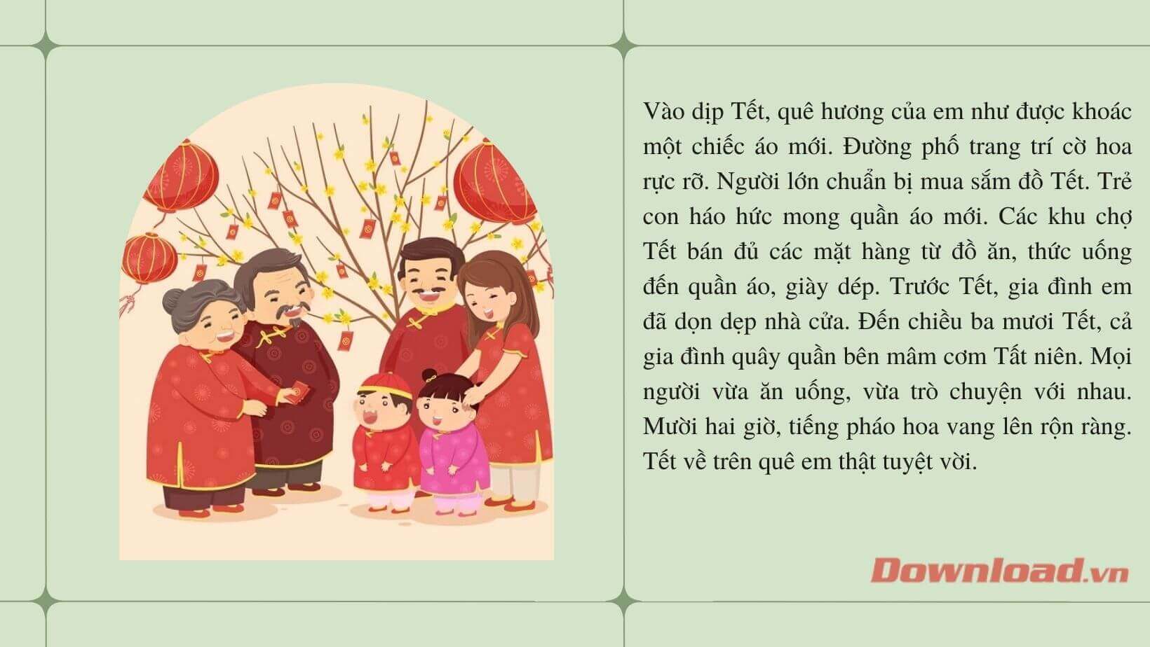 Bài Văn Tả Về Tết Nguyên Đán Gallery 2