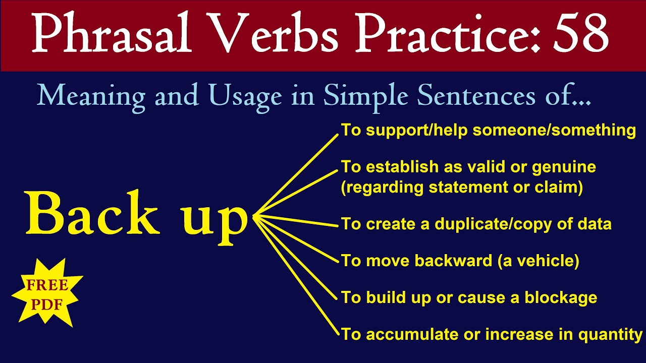 Phrasal Verb Back Up: Nghĩa, Ví dụ và Cách Sử Dụng Gallery 2