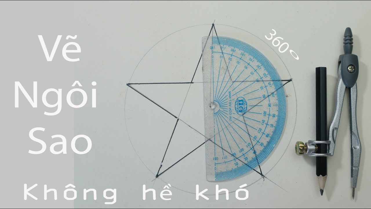 Cách Vẽ Ngôi Sao 5 Cánh Đơn Giản Gallery 2